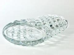 Claus Josef Riedel Sparkling Facetted Crystal Glass Vase by Claus Josef Riedel Austria 1970s - 4057604