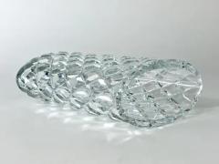 Claus Josef Riedel Sparkling Facetted Crystal Glass Vase by Claus Josef Riedel Austria 1970s - 4057615