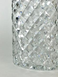 Claus Josef Riedel Sparkling Facetted Crystal Glass Vase by Claus Josef Riedel Austria 1970s - 4057626
