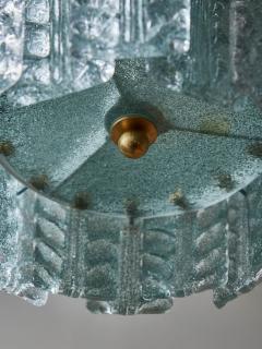 Clear Blue Murano Glass Lantern - 4743288