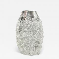 Clear Murano Cotisso Glass Vase - 4256591