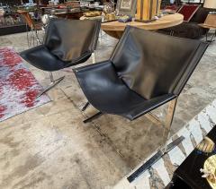 Clement L Meadmore Pair of Max Gottschalk Dining Chairs - 4038328