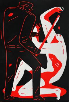Cleon Peterson High Contrast Tug with Club Graphic Street Violence Untitled - 4095296