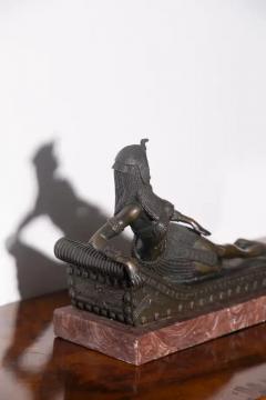 Cleopatra Bronze sculpture Egyptian light - 4106167