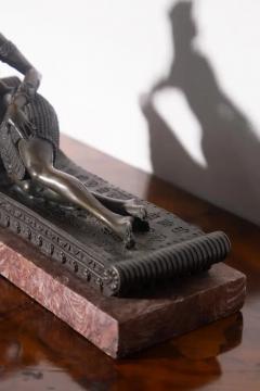Cleopatra Bronze sculpture Egyptian light - 4106182