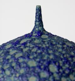 Cliff Lee Cliff Lee rare Teardrop blue glazed porcelain lava vase United States - 1222119