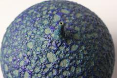 Cliff Lee - Cliff Lee rare Teardrop blue glazed porcelain lava