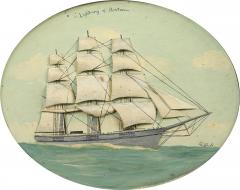 Clipper Ship Lightning of Boston - 4267386