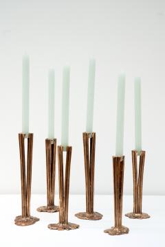 Clotilde Ancarani TWO LIMBS Bronze candlesticks - 2598299