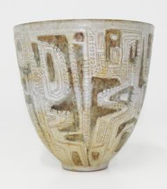 Clyde Burt Clyde Burt Ceramic Vase or Vessel with Sgraffito - 1649615