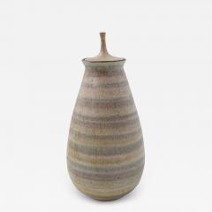 Clyde Burt Clyde Burt Ceramic Vase with Lid - 1650848