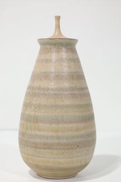 Clyde Burt Clyde Burt Ceramic Vase with Lid - 3205188