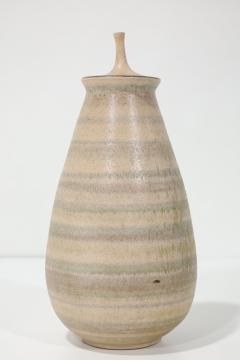 Clyde Burt Clyde Burt Ceramic Vase with Lid - 3205191