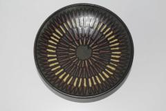 Clyde Burt Clyde Burt Footed Tray Plate in Glazed Multicolored Stonewear - 1649842