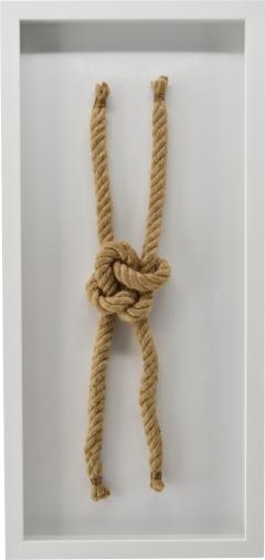 Coastal Wall D cor Square Knot Framed - 2299492