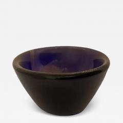 Cobalt Blue Murano Glass Bowl with Avventurina - 4120316