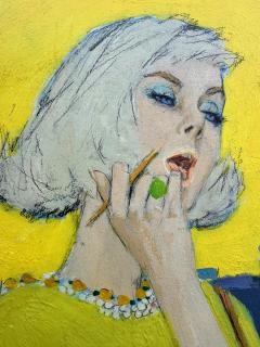 Coby Whitmore Mid Century Blond Beauty Make Up the Airport Customs - 4275078