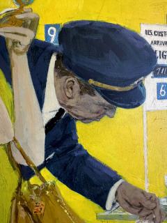 Coby Whitmore Mid Century Blond Beauty Make Up the Airport Customs - 4275081