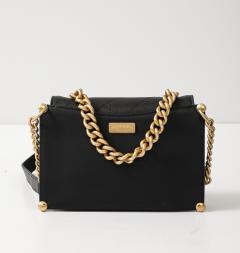 Coco Chanel Chanel Black Quilted Gold Chain Flap Bag - 3842163