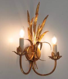 Coco Chanel Coco Chanel Style Florentine Wall Lamp Brass with Gold Finish - 543374