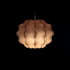 Cocoon Pendant Lamp in the style of Tobia Scarpa Italy 1960s - 3636285