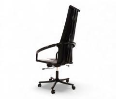 Cofemo Italy leather office chair 1980 - 4749479