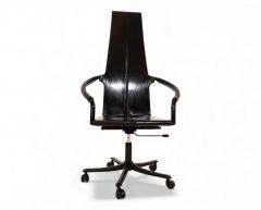 Cofemo Italy leather office chair 1980 - 4749481