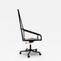 Cofemo Italy leather office chair 1980 - 4751719