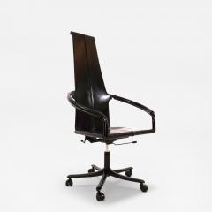 Cofemo Italy leather office chair 1980 - 4751720