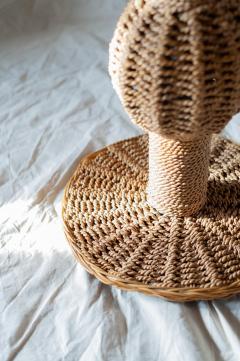 Coffee Table and Seating Set in Rope 1970s - 4645270