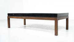 Coffee Table by Ado Chale Resin and Marcassite Belgium 1960s - 4618575