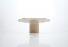 Coffee Table by Up Up in Italian Travertine Stone 1970s - 2166690