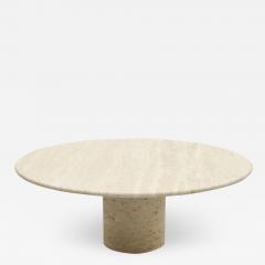 Coffee Table by Up Up in Italian Travertine Stone 1970s - 2167727
