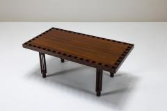 Coffee Table in Mahogany by Federico Merlotti Italy 1961 - 3966788