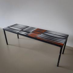 Coffee Table with Ceramic Tiles by Roger Capron 1922 2006 France 1960s - 3795494
