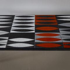 Coffee Table with Ceramic Tiles by Roger Capron 1922 2006 France 1960s - 3795495