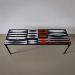 Coffee Table with Ceramic Tiles by Roger Capron 1922 2006 France 1960s - 3795498