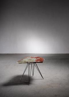 Coffee table with free form marble top Italy - 2504651