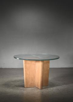 Coffee table with glass top - 3857278