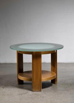 Coffee table with glass top - 4759516