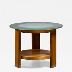 Coffee table with glass top - 4759565