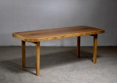 Coffee table with intarsia decoration - 4350642