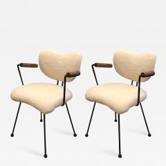 Colette Gueden Colette Gueden attributed Ant shaped witty pair of chairs - 1125977