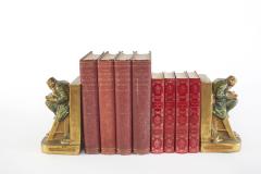 Collection Gilt Leather Bound Library Book Set - 2107169
