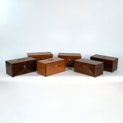 Collection Of Six Early Regency Boxes English Circa 1800 1820  - 3078664