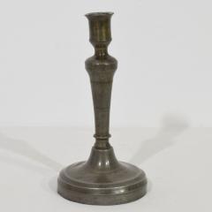 Collection of 18th 19th Century French Pewter Candleholders - 4113948
