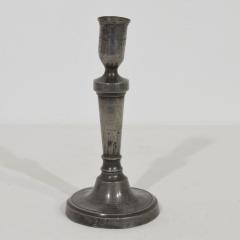 Collection of 18th 19th Century French Pewter Candleholders - 4114036