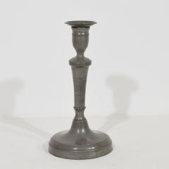 Collection of 18th 19th Century French Pewter Candleholders - 4113989