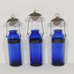 Collection of 19th Century French Glass Lanterns - 4114436