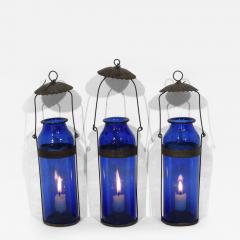 Collection of 19th Century French Glass Lanterns - 4177122